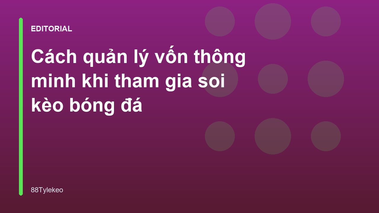 Biểu đồ minh họa quản lý vốn trong cá cược bóng đá